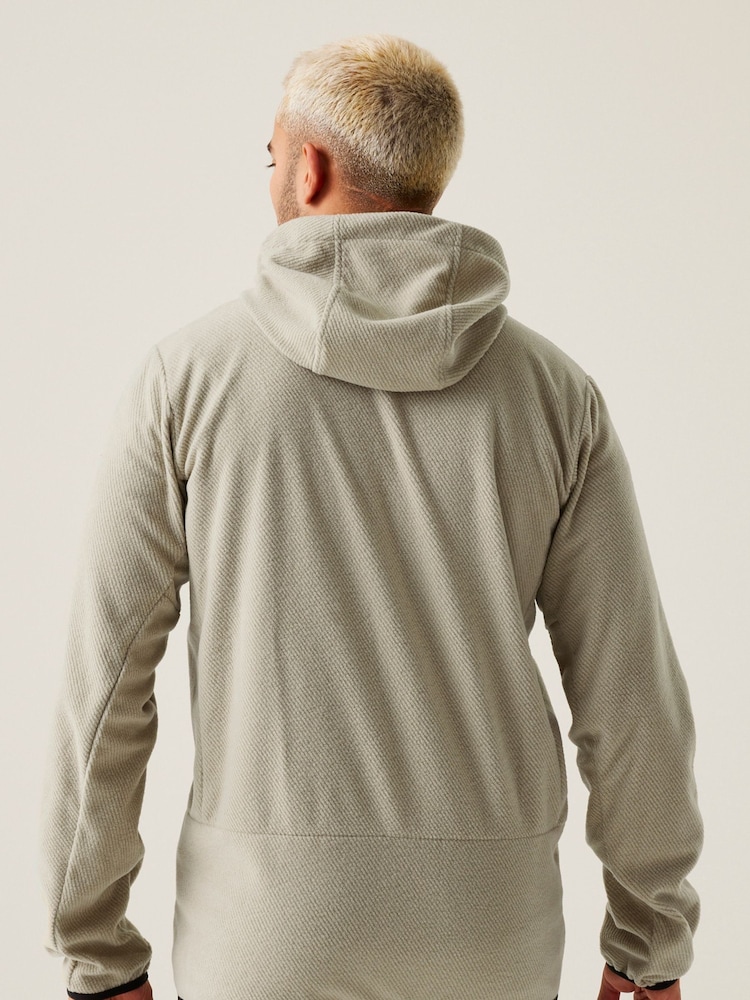 Cream - Regatta Mens Tahill Twill Cu glugă Fleece - Image 2 of 6