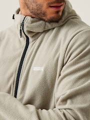 Cream - Regatta Mens Tahill Twill Cu glugă Fleece - Image 4 of 6