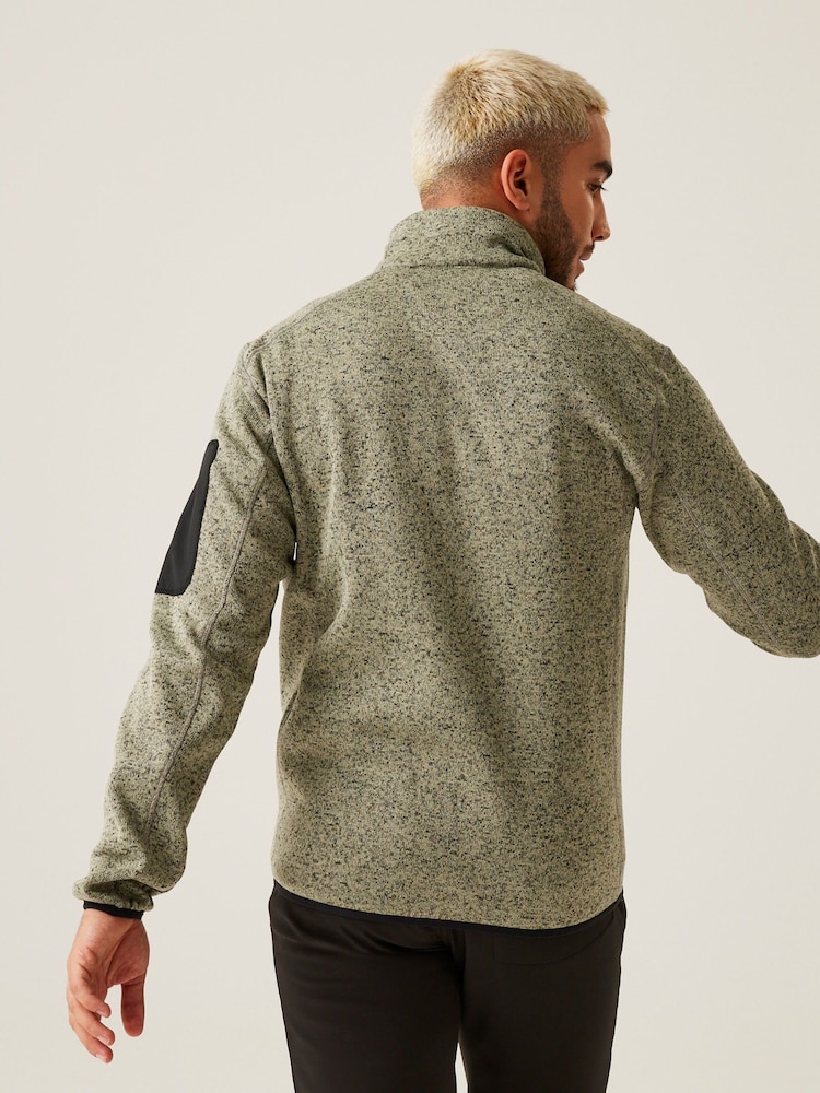 Regatta Green Mens Newhill Full Zip Fleece - Image 2 of 7