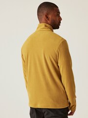 Regatta Yellow Mens Thompson Lightweight Half Zip Fleece - Image 2 of 7