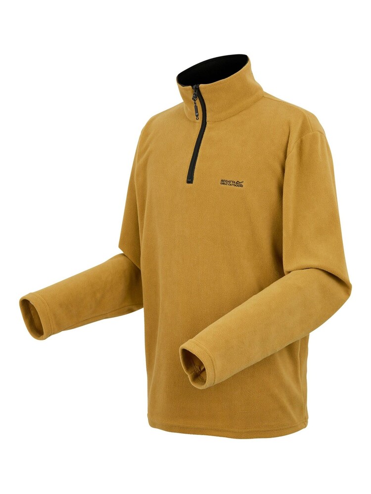 Regatta Yellow Mens Thompson Lightweight Half Zip Fleece - Image 7 of 7