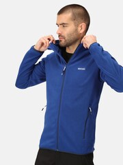 Regatta Dark Blue Hadfield Fleece - Image 4 of 9
