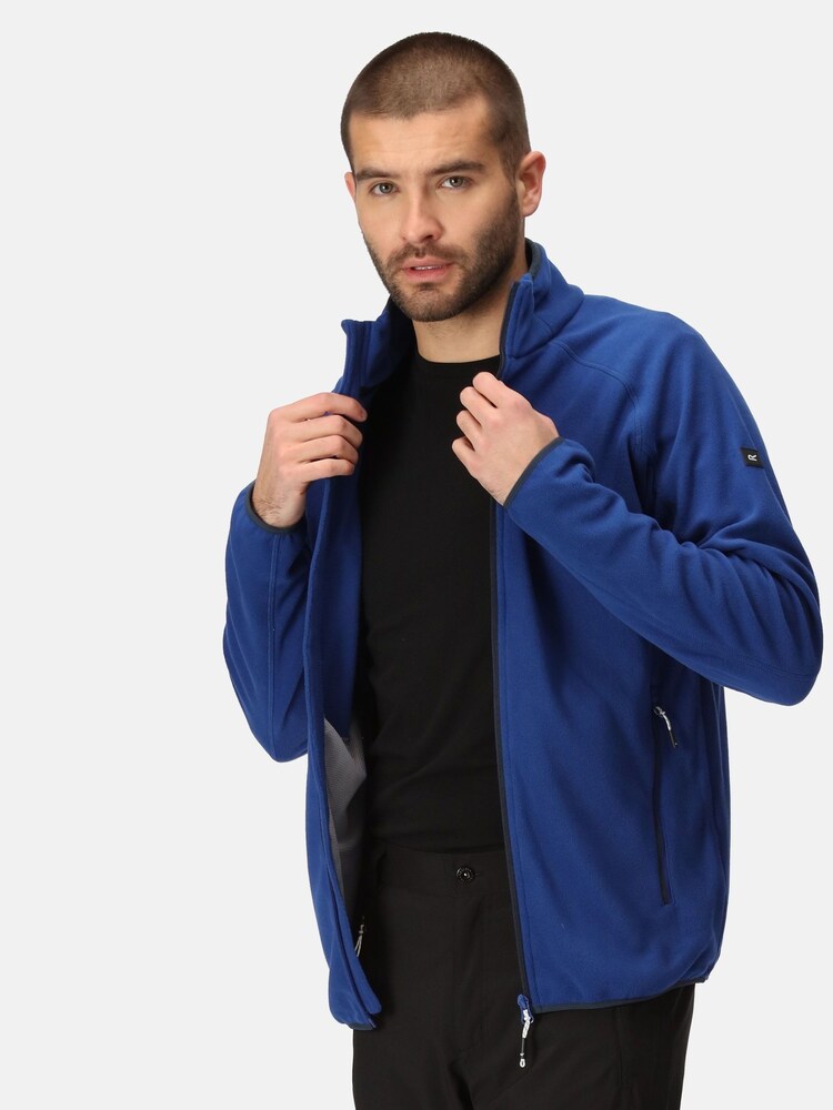 Regatta Dark Blue Hadfield Fleece - Image 6 of 9