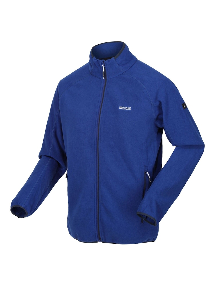 Regatta Dark Blue Hadfield Fleece - Image 9 of 9