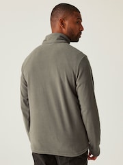 Regatta Brown Mens Thompson Lightweight Half Zip Fleece - Image 2 of 7