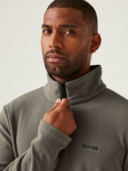 Regatta Brown Mens Thompson Lightweight Half Zip Fleece - Image 4 of 7