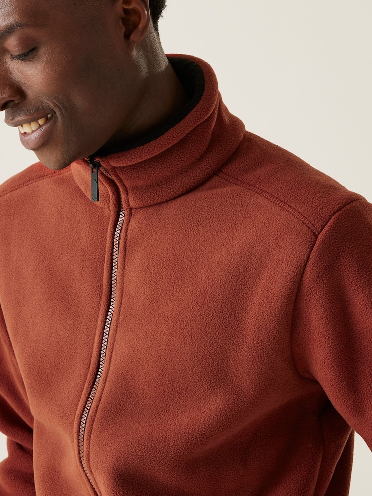 Regatta Red Mens Garrian II Full Zip Fleece - Image 4 of 4