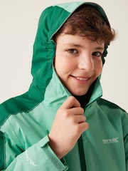 Regatta Green Kids Hurdle V Waterproof Insulated Jacket - Image 4 of 6