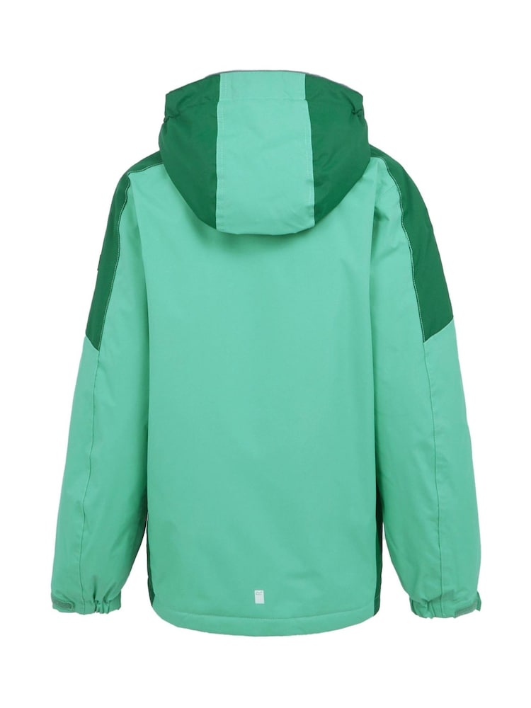 Regatta Green Kids Hurdle V Waterproof Insulated Jacket - Image 6 of 6