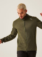 Regatta Green Mens Torrens Full Zip Midweight Fleece - Image 1 of 7