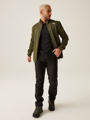 Regatta Green Mens Torrens Full Zip Midweight Fleece - Image 3 of 7