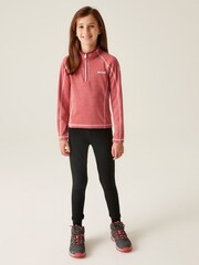 Regatta Pink Kids Berley Half Zip Fleece Top - Image 2 of 7