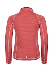 Regatta Pink Kids Berley Half Zip Fleece Top - Image 6 of 7