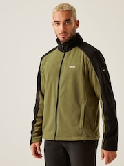 Regatta Green Mens Hedman II Heavyweight Full Zip Fleece - Image 1 of 7