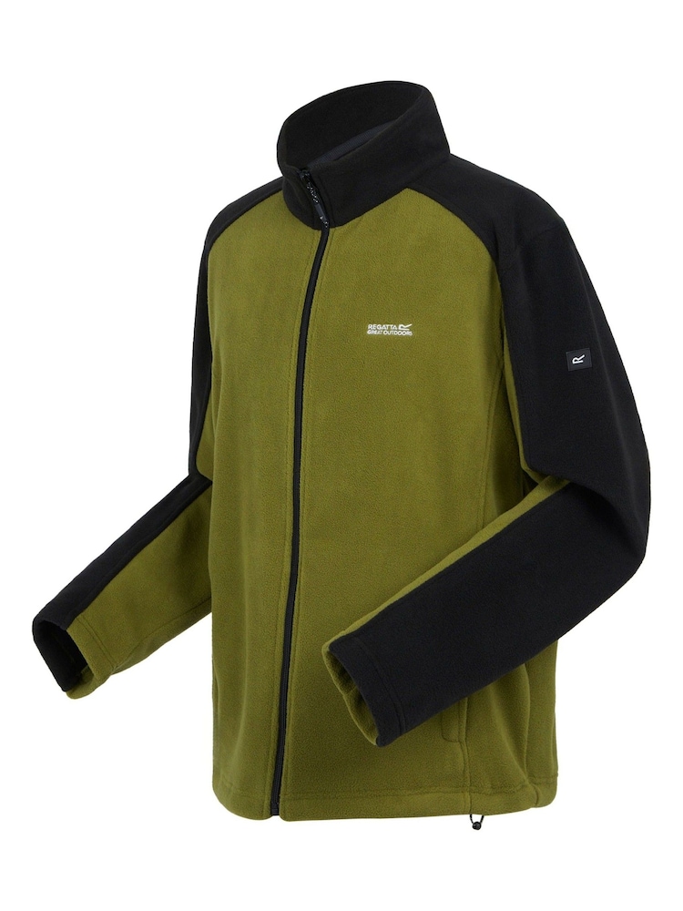 Regatta Green Mens Hedman II Heavyweight Full Zip Fleece - Image 7 of 7