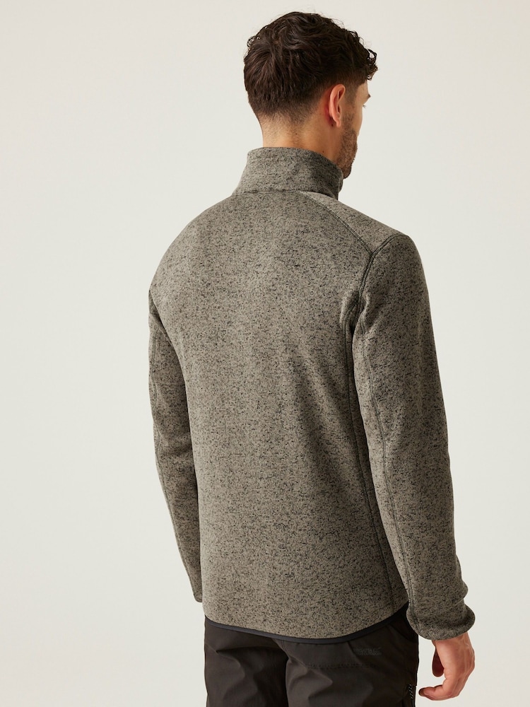 Regatta Brown Mens Newhill Full Zip Fleece - Image 2 of 9