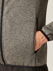 Regatta Brown Mens Newhill Full Zip Fleece - Image 6 of 9