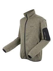 Regatta Brown Mens Newhill Full Zip Fleece - Image 9 of 9