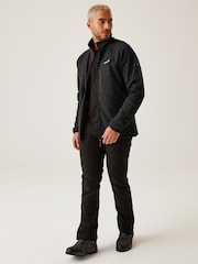 Regatta Black Mens Rivake Full Zip Fleece - Image 3 of 6