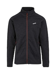 Regatta Black Mens Rivake Full Zip Fleece - Image 5 of 6