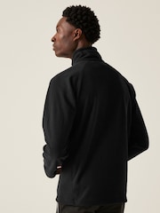 Regatta Black Mens Kenger Half Zip Midweight Fleece - Image 2 of 6