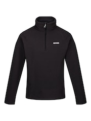 Regatta Black Mens Kenger Half Zip Midweight Fleece - Image 5 of 6