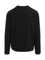 Regatta Black Mens Frankie Crew Micro Fleece Jumper - Image 6 of 6