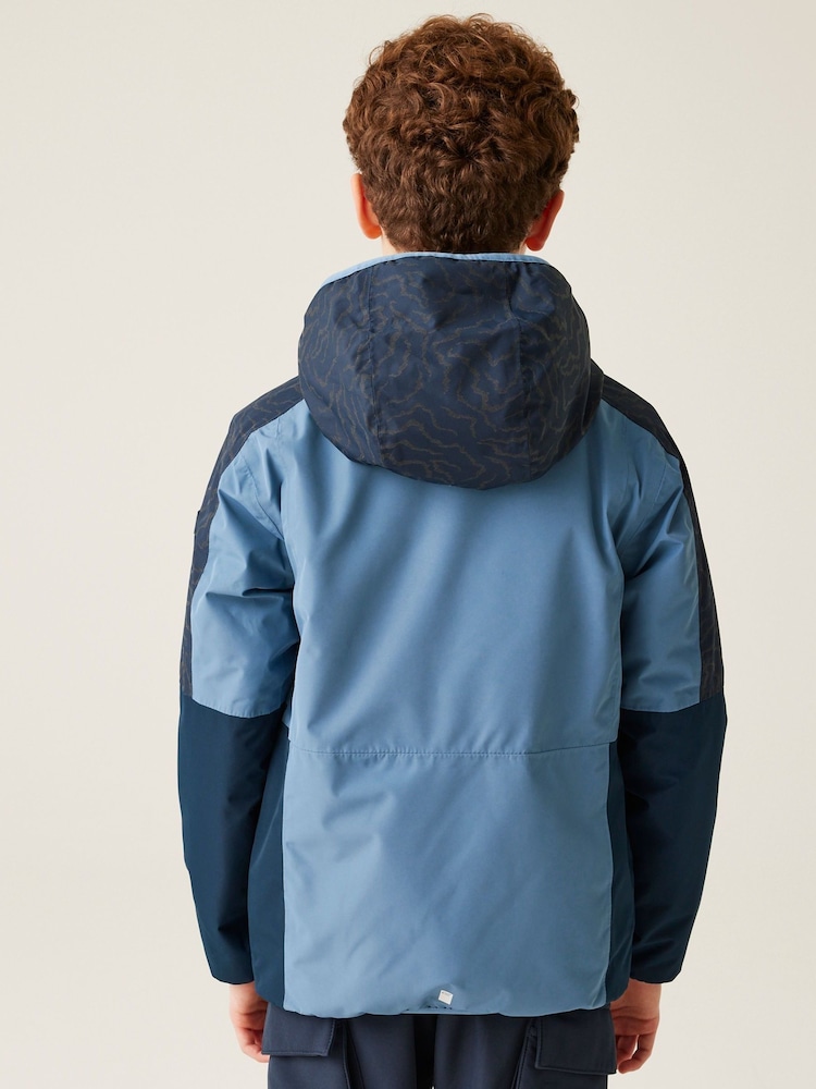 Regatta Blue Kids Volcanics Reflective VIII Jacket - Image 2 of 7