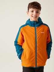 Regatta Orange Kids Volcanics Reflective VIII Jacket - Image 1 of 7