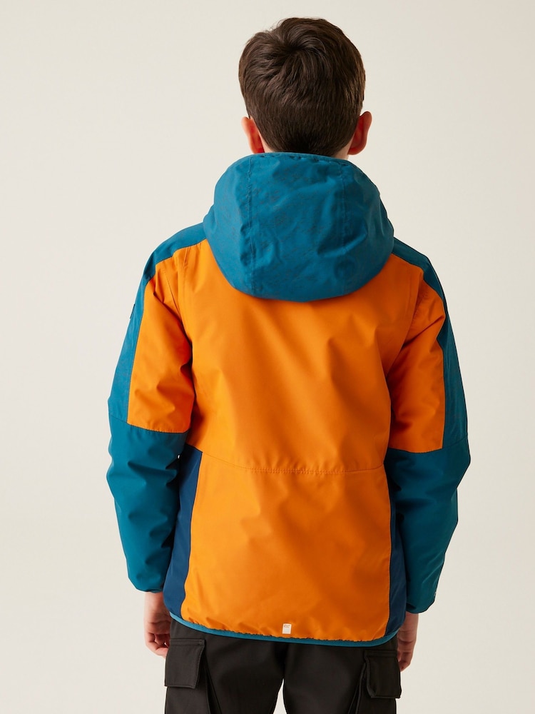 Regatta Orange Kids Volcanics Reflective VIII Jacket - Image 2 of 7