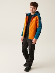 Regatta Orange Kids Volcanics Reflective VIII Jacket - Image 3 of 7