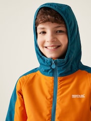 Regatta Orange Kids Volcanics Reflective VIII Jacket - Image 4 of 7