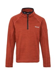 Regatta Red Kids Berley Half Zip Fleece Top - Image 5 of 7