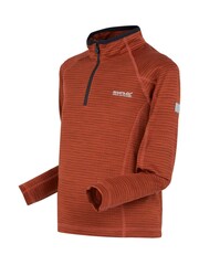 Regatta Red Kids Berley Half Zip Fleece Top - Image 7 of 7