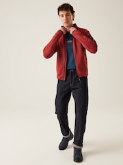 Regatta Red Mens Newhill Full Zip Fleece - Image 3 of 7