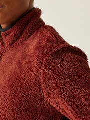 Regatta Red Mens Midoor Fluffy Fleece - Image 4 of 6