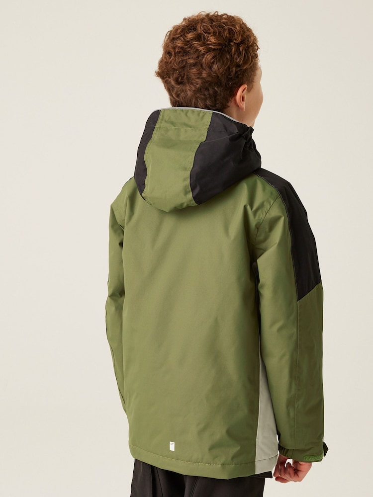 Regatta Light Green Kids Hurdle V Waterproof Insulated Jacket - Image 2 of 6
