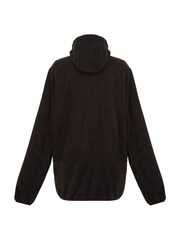 Regatta Black Mens Tahill Twill Hooded Fleece - Image 7 of 7