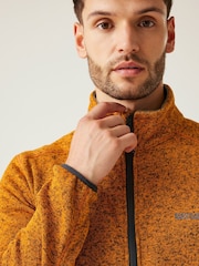 Regatta Orange Mens Newhill Full Zip Fleece - Image 6 of 9