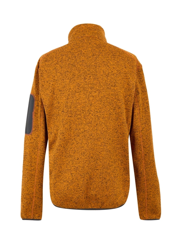 Regatta Orange Mens Newhill Full Zip Fleece - Image 8 of 9