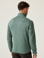 Regatta Green/Lime Mens Newhill Full Zip Fleece - Image 2 of 9