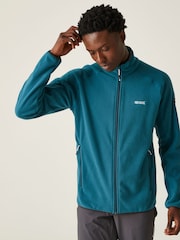 Regatta Blue Mens Hadfield Full Zip Fleece - Image 1 of 7