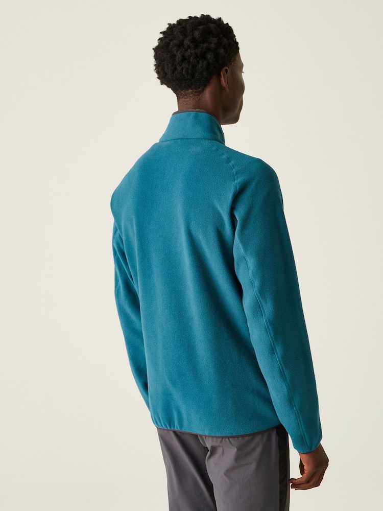 Regatta Blue Mens Hadfield Full Zip Fleece - Image 2 of 7