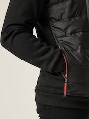 Regatta Black Mens Colliston Baffled Fleece Jacket - Image 5 of 8
