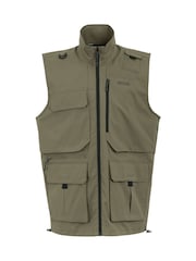Regatta Green Mens Travel Light Pack Away Bodywarmer - Image 5 of 6