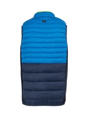 Regatta Blue Mens Leedre Hybrid Bodywarmer - Image 8 of 8