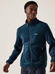 Regatta Blue Mens Lakara Full Zip Fleece - Image 1 of 6