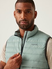 Regatta Green Chrome Hillpack II Lightweight Padded Gilet - Image 4 of 7