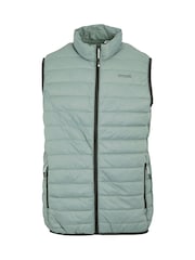 Regatta Green Chrome Hillpack II Lightweight Padded Gilet - Image 5 of 7