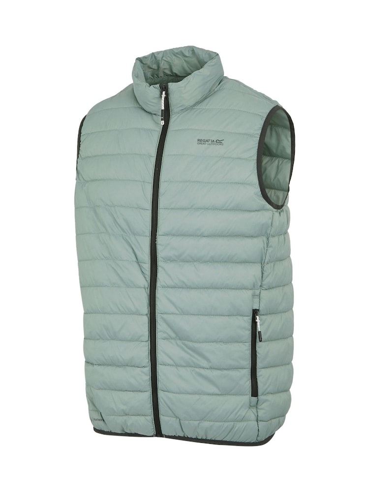 Regatta Green Chrome Hillpack II Lightweight Padded Gilet - Image 7 of 7